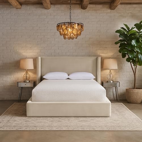 Meridian Furniture B1283Cream-F Kendall Collection Modern | Contemporary Full - Image 2