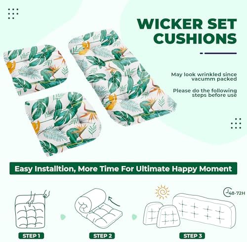 DANGHOOGY Wicker Chair Cushions - Image 6