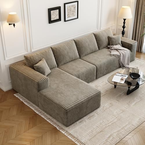 135.4" Cloud Modular Sectional Sofa Couch - Image 3