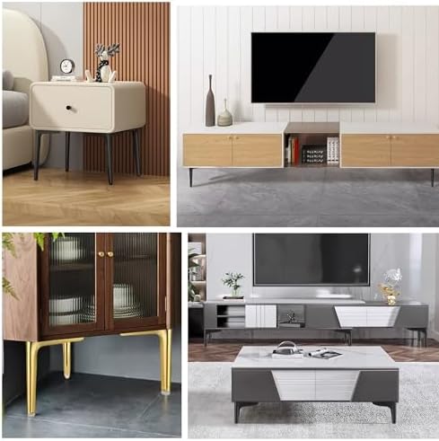 9.8 inch/25cm Matte Black Metal Furniture Legs Set of 4 - Image 6