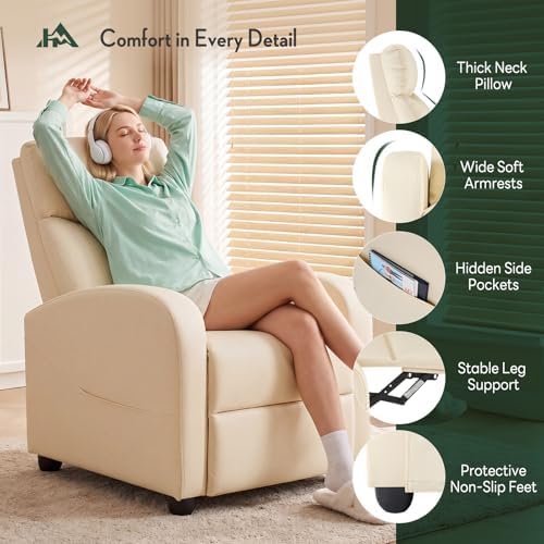 Recliner Chair, Recliner Sofa Fabric - Image 5