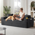 80.7" Boneless Sofa Couches by Easilive