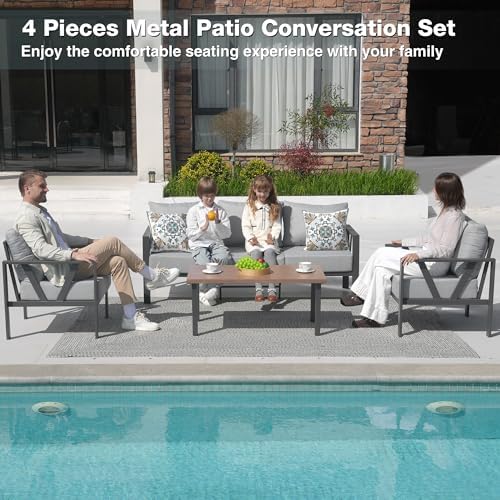4 Pieces Patio Furniture Set - Image 2