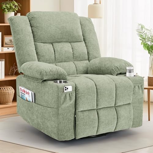 Korser 360° Swivel Rocker Recliner by KORSER