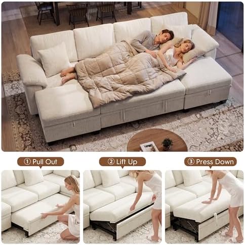 Ihanherry 108" Modular Sectional Sofa - Image 4