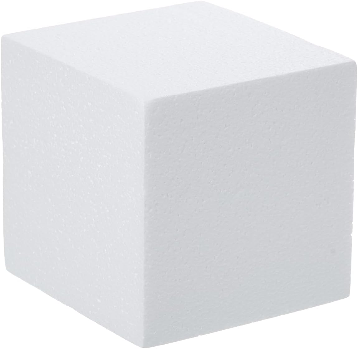 Crafare 3 Pack Craft Foam Blocks 5x5x5 Inch Polystyrene Square Foam Cubes for Arts School Projects Sculptures Floral Arrangements Modeling and Centerpieces