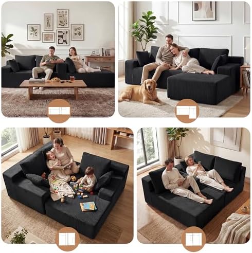 GRUSIGN Cloud Sectional Boneless Couches - Image 3