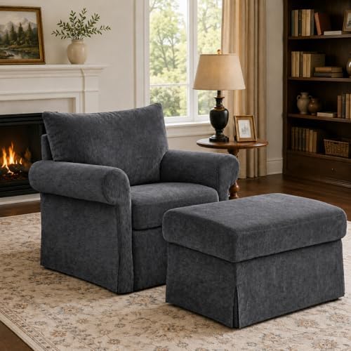 35.82" Oversized Accent Chair by Cozelegti