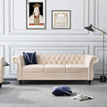 ORRD Chesterfield Sofa Velvet, Modern Tufted Couch 3 Seater by ORRD