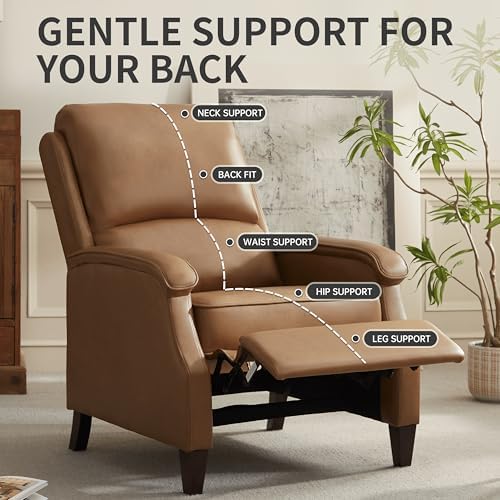 VKNOW Faux Leather Recliner Chair - Image 3