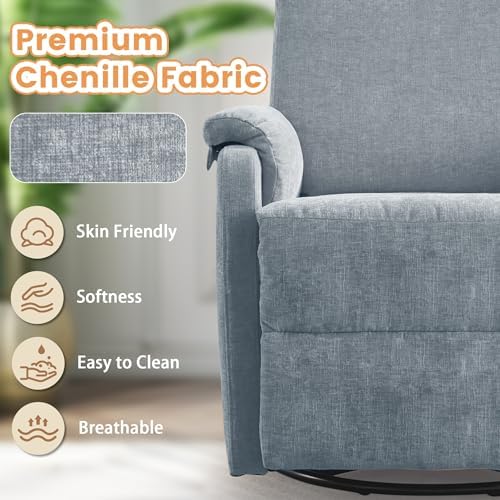 Korser Swivel Rocking Recliner - Image 7