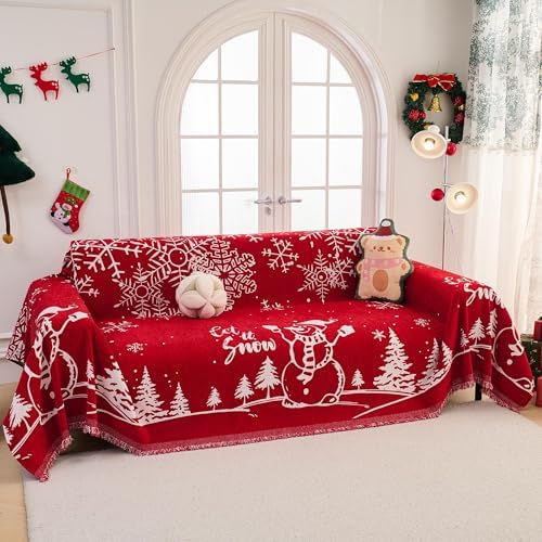 MEETSKY Christmas Sofa Cover Couch Covers by MEETSKY