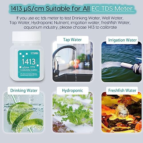 1413 μS/cm Calibration Solution Conductivity Salt Standard Buffer Solution - Image 5
