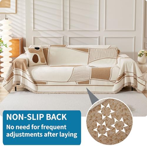 HAOMAIJIA Non Slip Couch Cover Sofa Covers - Image 2