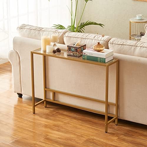 MAJARO Small Modern Console Table - Image 4