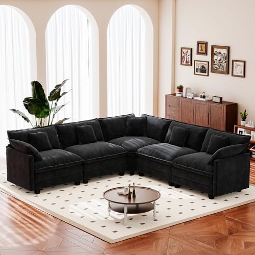 Hanherry Modular Sectional Sofa, Cloud Couch by Hanherry