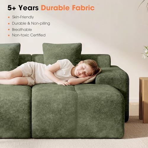 84" Modular Loveseat Couch - Image 6