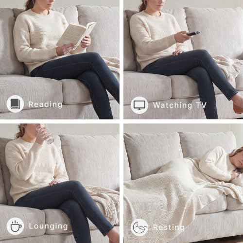 Signature Design by Ashley Queen Sleeper Sofa, Pull Out Couch, Snow White - Image 7