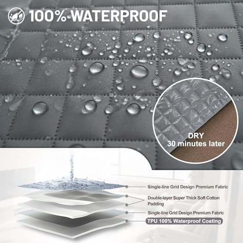 Waterproof Sectional Reclining Couch Covers L Shaped Recliner Sectional Sofa - Image 4