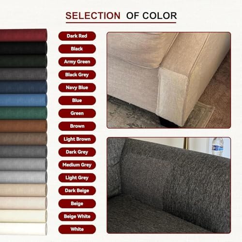 Linen Repair Tape 16x90 inch, Self Adhesive Fabric Patches, Couch Repair Patch - Image 4