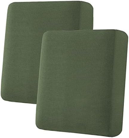 H.VERSAILTEX Super Stretch Individual Seat Cushion Covers Sofa Covers Couch by HVERSAILTEX