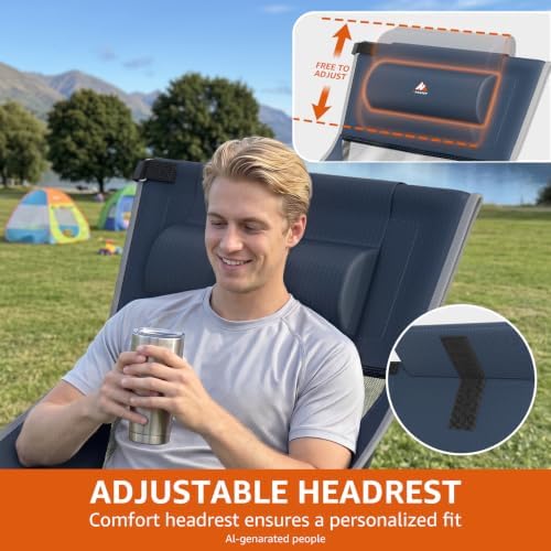 Portable Folding Rocking Camping Chair - Image 7