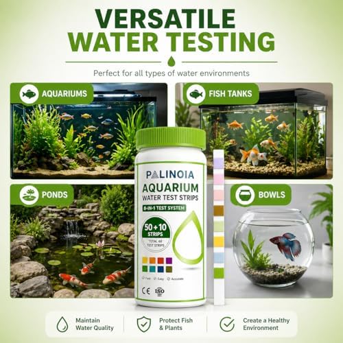 Palinoia 8-in-1 Aquarium Water Test Strips - Image 3