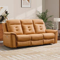 EBELLO Power Recliner Sofa Couch, Breathable Faux Leather Reclining Couches by EBELLO