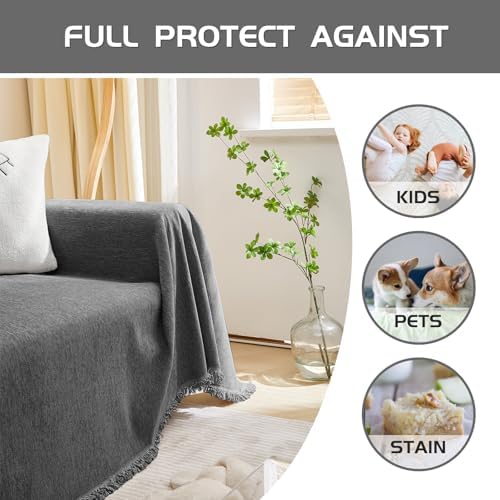 MEETSKY Couch Covers Blanket Sofa Covers - Image 5