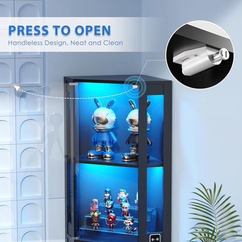 BROTTAR 65" Corner Display Cabinet - Image 4