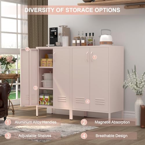 IRONFFICE Storage Cabinet, Metal Cabinets - Image 5