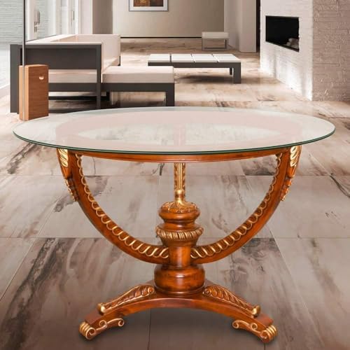 Dulles Glass 30 inch Round Glass Table Top - Image 2