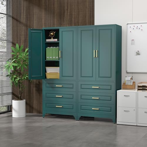 SteeLoong 75" Metal Storage Cabinet - Image 6
