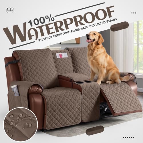 KinCam 100% Waterproof Loveseat Recliner Cover - Image 3