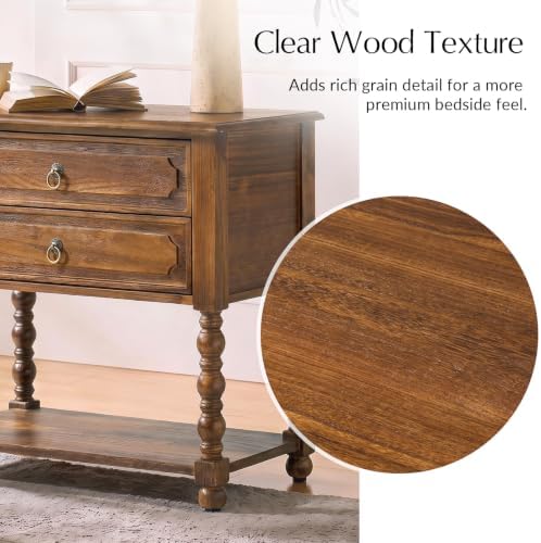 HULALA HOME Farmhouse Accent End Table - Image 6