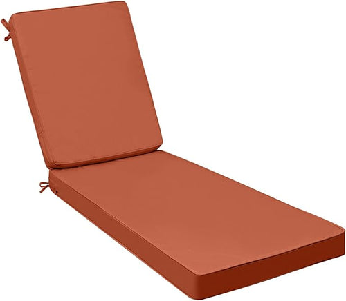 AAAAAcessories Outdoor Chaise Lounge Cushions, Fade-Resistant, Waterproof Patio by AAAAAcessories