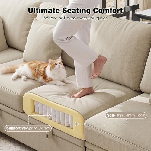 Ihanherry 86" Modular Sectional Sofa - Image 5