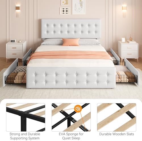 IDEALHOUSE King Size Bed Frame - Image 6
