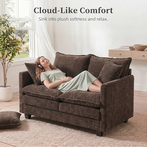 2-Seater Cloud-Like Loveseat Sofa - Image 4