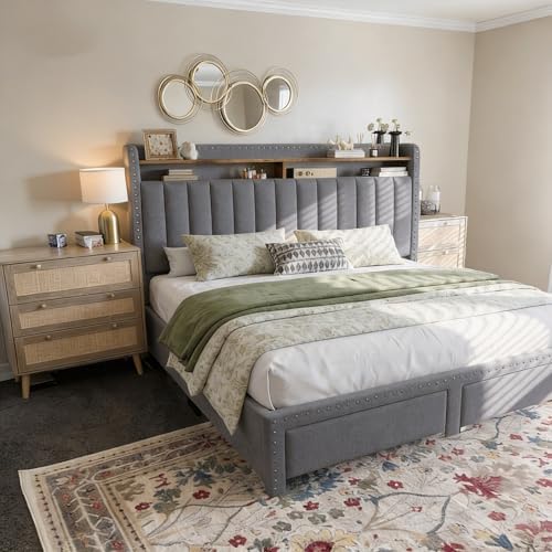 EnHomee King Size Bed Frame - Image 3