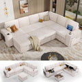 Vipbear 111" Modular Sectional Sleeper Sofa by VipbearLiving