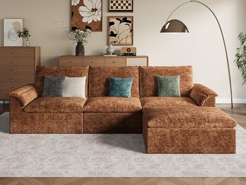 EASE MOOSE Boneless Couches for Living Room, Modular Sectional Sofa - Image 3