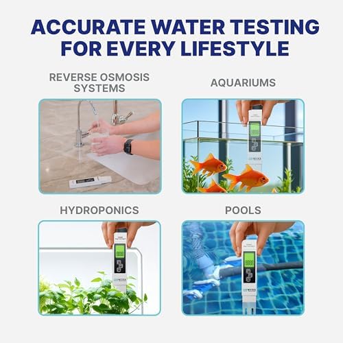 NU Aqua Digital Water Tester for Drinking Water Instant 4-in-1 TDS Testing - Image 4
