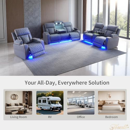 Power Recliner Sofa Sectional Couches - Image 6
