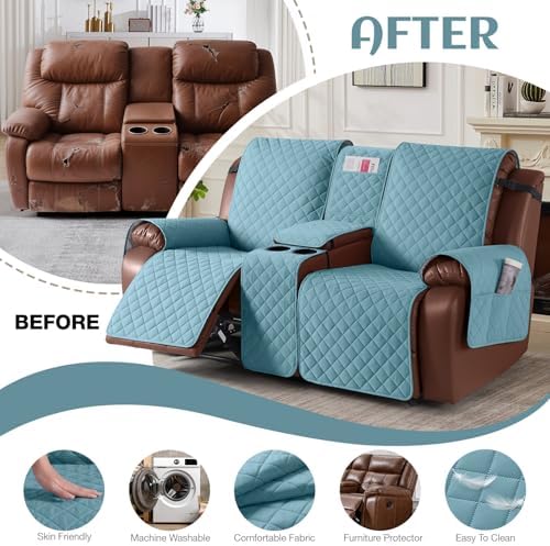 KinCam 100% Waterproof Loveseat Recliner Cover - Image 5