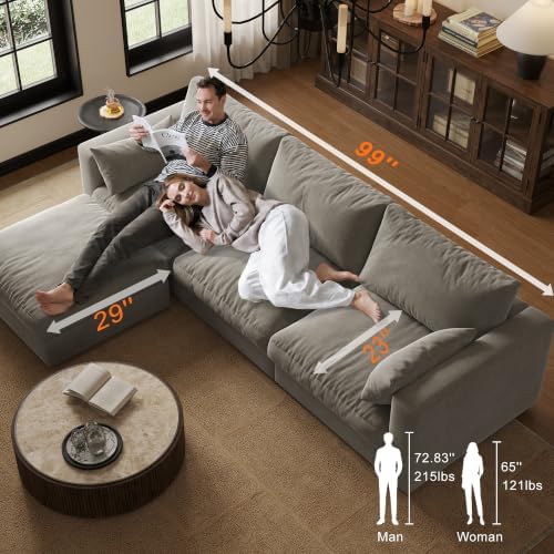 Cloud Modular Sectional Sofa Couch - Image 5