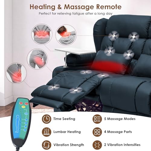 Redlife Power Loveseat Recliner Sofa - Image 6
