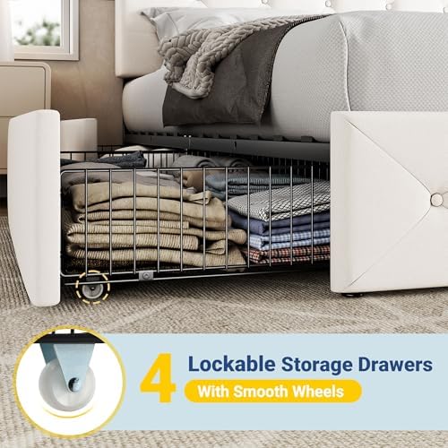 Allewie King Size Storage Bed Frame - Image 5
