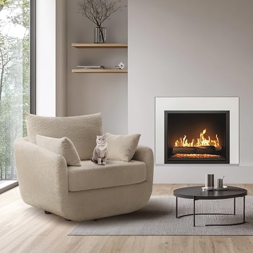 360° Swivel Accent Armchair, 39.3" Oversized - Image 7
