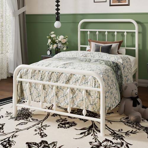 SHA CERLIN Twin Metal Bed Frame - Image 3